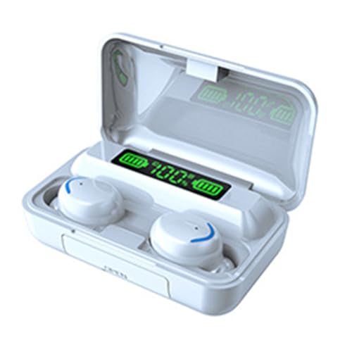 Knoruley Mini-Ohrhörer mit Mikrofon, In-Ear-Kopfhörer, Kabellos, IPX7, Wasserdicht, LED-Anzeige, Kabellose Ohrhörer zum Radfahren, Knoruley Mini-Ohrhörer mit Mikrofon, In-Ear-Kopfhörer, Kabellos, IPX7, Wasserdicht, LED-Anzeige, Kabellose Ohrhörer zum Radfahren, von Knoruley