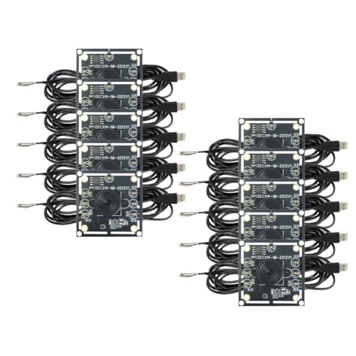 Knoruley Neues 10-Teiliges 100-Grad-Kameramodul 1 MP OV9732 1280 X 720 USB Kostenloser Treiber Manueller, mit 3 Meter Kabel für WinXP/7/8/10 von Knoruley