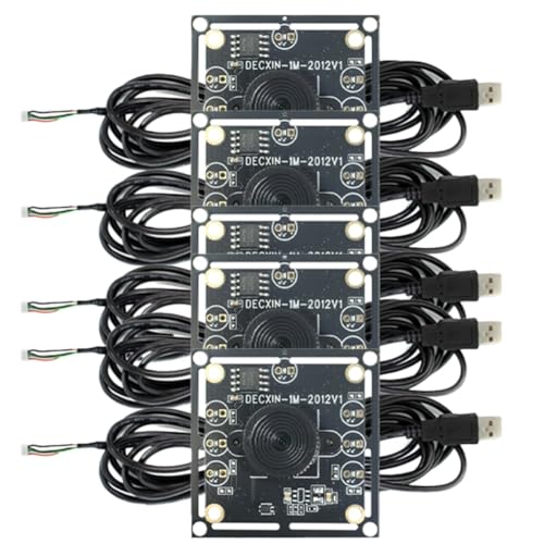 Knoruley Neues 5-Teiliges 100-Grad-Kameramodul 1 MP OV9732 1280 X 720 USB Kostenloser Treiber Manueller, mit 3 Meter Kabel für WinXP/7/8/10 Knoruley Neues 5-Teiliges 100-Grad-Kameramodul 1 MP OV9732 1280 X 720 USB Kostenloser Treiber Manueller, mit 3 Meter Kabel für WinXP/7/8/10 von Knoruley