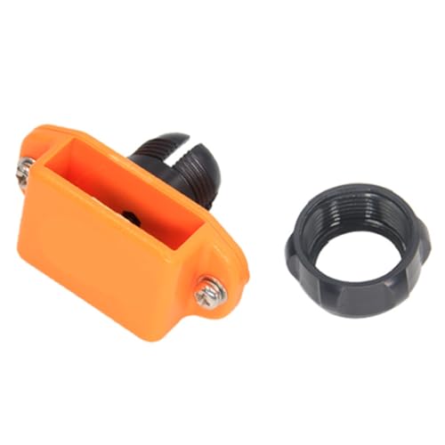 Knoruley Outdoor-Fahrrad-Intercom-Halterung 17 Mm, Zubehör für die Halterung Des Auto-Intercoms, Orangefarben Knoruley Outdoor-Fahrrad-Intercom-Halterung 17 Mm, Zubehör für die Halterung Des Auto-Intercoms, Orangefarben von Knoruley