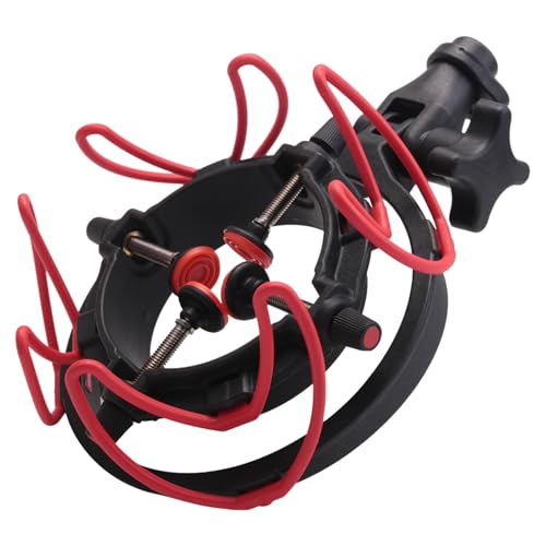 Knoruley Universeller Mikrofon-Stoßdämpfer, Verstellbarer Mikrofonständer für Alle Mikrofongrößen Von 18 mm Bis 57 mm Knoruley Universeller Mikrofon-Stoßdämpfer, Verstellbarer Mikrofonständer für Alle Mikrofongrößen Von 18 mm Bis 57 mm von Knoruley
