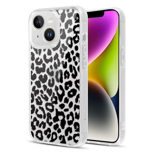 Knrlqim Transparent Handyhülle für Apple iPhone 13 Hülle, Aesthetic Leopard Muster Motiv Schutzhülle Case, Weich Silikon TPU Stoßfeste Mädchen Cover für iPhone 13 6,1", Durchsichtig 3 Knrlqim Transparent Handyhülle für Apple iPhone 13 Hülle, Aesthetic Leopard Muster Motiv Schutzhülle Case, Weich Silikon TPU Stoßfeste Mädchen Cover für iPhone 13 6,1", Durchsichtig 3 von Knrlqim