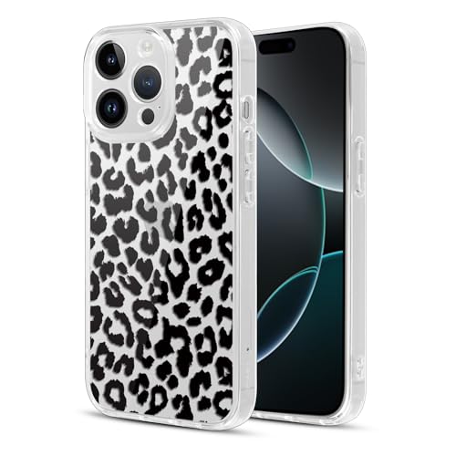Knrlqim Transparent Handyhülle für Apple iPhone 16 Pro Hülle, Aesthetic Leopard Muster Motiv Schutzhülle Case, Weich Silikon TPU Stoßfeste Mädchen Cover für iPhone 16 Pro 6,3", Durchsichtig 3 Knrlqim Transparent Handyhülle für Apple iPhone 16 Pro Hülle, Aesthetic Leopard Muster Motiv Schutzhülle Case, Weich Silikon TPU Stoßfeste Mädchen Cover für iPhone 16 Pro 6,3", Durchsichtig 3 von Knrlqim