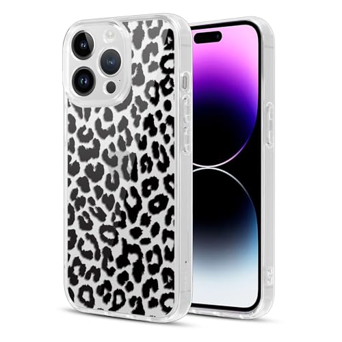 Knrlqim Transparent Handyhülle für iPhone 16 Pro Max Hülle, Aesthetic Leopard Muster Motiv Schutzhülle Case, Weich Silikon TPU Stoßfeste Mädchen Cover für iPhone 16 Pro Max 6,9", Durchsichtig 3 Knrlqim Transparent Handyhülle für iPhone 16 Pro Max Hülle, Aesthetic Leopard Muster Motiv Schutzhülle Case, Weich Silikon TPU Stoßfeste Mädchen Cover für iPhone 16 Pro Max 6,9", Durchsichtig 3 von Knrlqim
