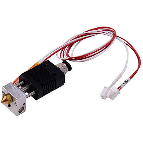 Koanhinn Hot End Satz für Anet ET4 ET4X ET4Pro 3D Drucker Extrusionskopf, 24V 40W, EinschließLich Heizrohr, Thermistor, 0,4 Mm DüSe von Koanhinn