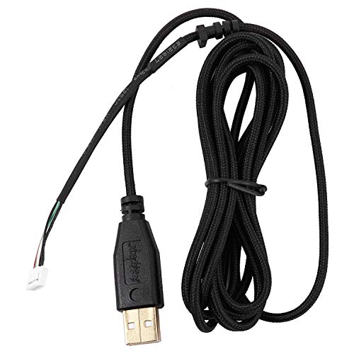 Koanhinn USB-Kabel für Deathadder Hex Molten 2012, 2,1 m, 5 Drähte, 5 Pins, plattiert, Ersatz-Gaming-Maus von Koanhinn