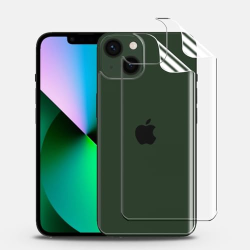 KoasVonson 2 Stück Rückseite Schutzfolie für iPhone 13, Zurück Hydrogel Folie Flexible HD Transparente TPU Folie Anti-Kratzer KoasVonson 2 Stück Rückseite Schutzfolie für iPhone 13, Zurück Hydrogel Folie Flexible HD Transparente TPU Folie Anti-Kratzer von KoasVonson