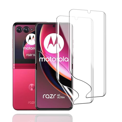 KoasVonson Displayschutzfolie für Motorola Razr 40 Ultra, 2 Stück TPU Schutzfolie Weiche HD Klar Flexible Transparente Hydrogel Folie TPU Film KoasVonson Displayschutzfolie für Motorola Razr 40 Ultra, 2 Stück TPU Schutzfolie Weiche HD Klar Flexible Transparente Hydrogel Folie TPU Film von KoasVonson