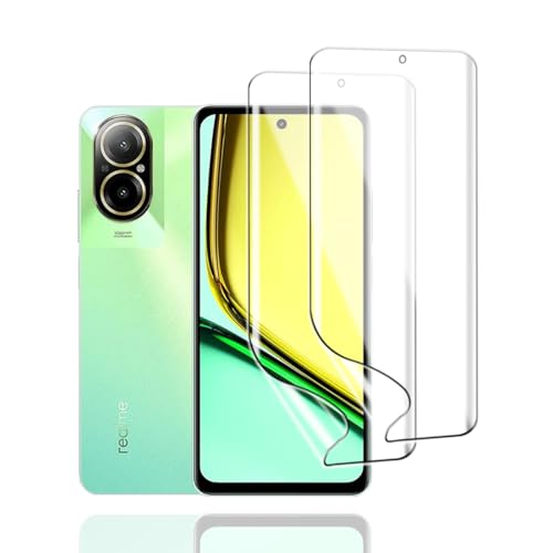 KoasVonson Displayschutzfolie für Realme C67 4G, 2 Stück TPU Schutzfolie Weiche HD Klar Flexible Transparente Hydrogel Folie TPU Film Screen Protector KoasVonson Displayschutzfolie für Realme C67 4G, 2 Stück TPU Schutzfolie Weiche HD Klar Flexible Transparente Hydrogel Folie TPU Film Screen Protector von KoasVonson