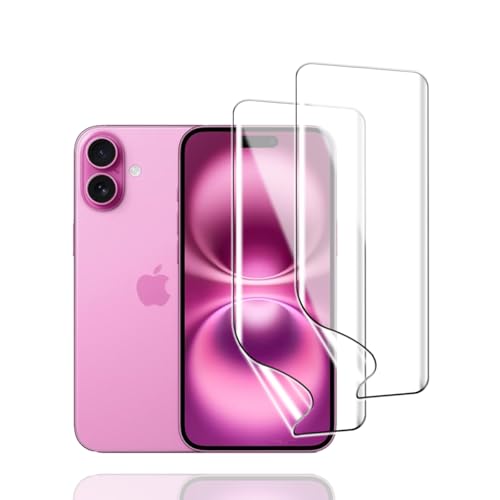 KoasVonson Displayschutzfolie für iPhone 16 Plus, 2 Stück TPU Schutzfolie Weiche HD Klar Flexible Transparente Hydrogel Folie TPU Film KoasVonson Displayschutzfolie für iPhone 16 Plus, 2 Stück TPU Schutzfolie Weiche HD Klar Flexible Transparente Hydrogel Folie TPU Film von KoasVonson