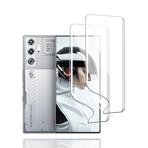 KoasVonson Hydrogel Folie für Nubia Red Magic 9 Pro/Red Magic 9 Pro+, 2 Stück TPU Schutzfolie Weiche HD Klar Flexible Transparente Displayschutzfolie TPU Film von KoasVonson
