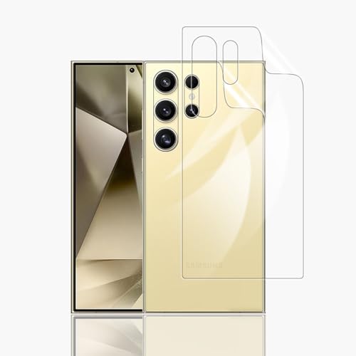KoasVonson Zurück Hydrogel Folie für Samsung Galaxy S24 Ultra, 2 Stück Rückseite Schutzfolie Flexible Transparente TPU Folie Anti-Kratzer KoasVonson Zurück Hydrogel Folie für Samsung Galaxy S24 Ultra, 2 Stück Rückseite Schutzfolie Flexible Transparente TPU Folie Anti-Kratzer von KoasVonson