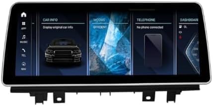 Koason 10,2 Zoll Android13 Bildschirm Upgrade 4G LTE Wireless CarPlay Autoradio Stereo GPS Navigation für BMW X1 F48 2018-2020 EVO System (8 + 128 GB), unterstützt Android Auto Mirror Link (12.3F48EVO von Koason