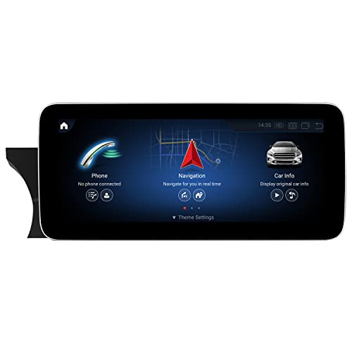 Koason 10.25Zoll Android12 HD Bildschirm Upgrade Display Monitor Monitor CarPlay Multimedia Player Navigationssystem Autoradio für Mercedes Benz C-Klasse W204 2011-2013 NTG4.5 von Koason