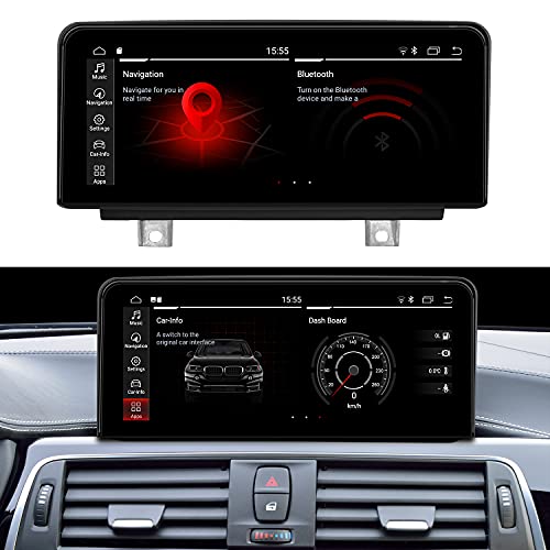 Koason 10.25inch Android13 Screen Monitor Display Upgrade Multimedia Player GPS Navigation für BMW 3 4 Series M3 M4 for BMW F30/ F31/F32/F33/F34/F36/F80/F82/F83/F84 NBT von Koason