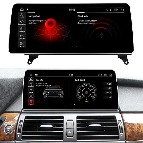 Koason Android 12.3inch Screen Display CarPlay Multimedia Player for BMW X5 X6 E70 E71 2007-2009 CCC von Koason