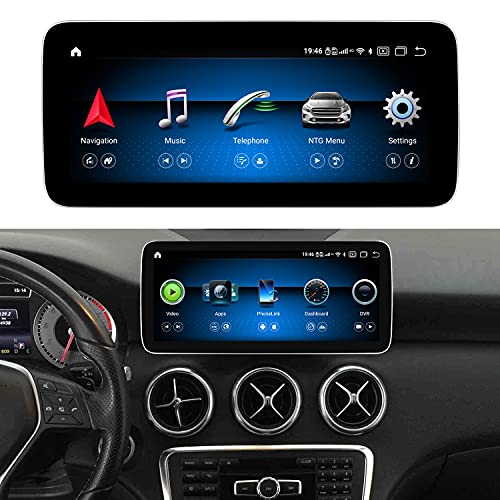 Koason Android13 10.25Zoll HD1920 Bildschirm Monitor Multimedia Navigation System Autoradio Carplay für Mercedes Benz A CLA GLA W176 C117 X156 (AMG) 2012-2014 NTG4.5 von Koason