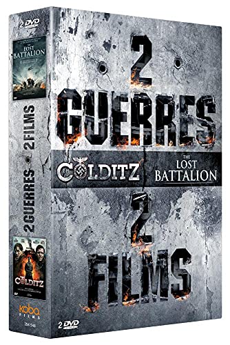 Coffret 2 Guerres - 2 Films (The lost battalion + Colditz) von Koba Films