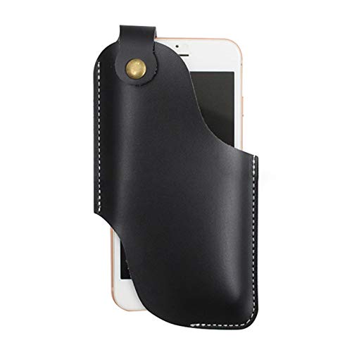 Kobeleen Leder-Handy mit Gürtelschlaufe, Ledergürtel-Handytasche, universelles Leder-Handy für Hülle am Gürtel, Handyhalter Kobeleen Leder-Handy mit Gürtelschlaufe, Ledergürtel-Handytasche, universelles Leder-Handy für Hülle am Gürtel, Handyhalter von Kobeleen