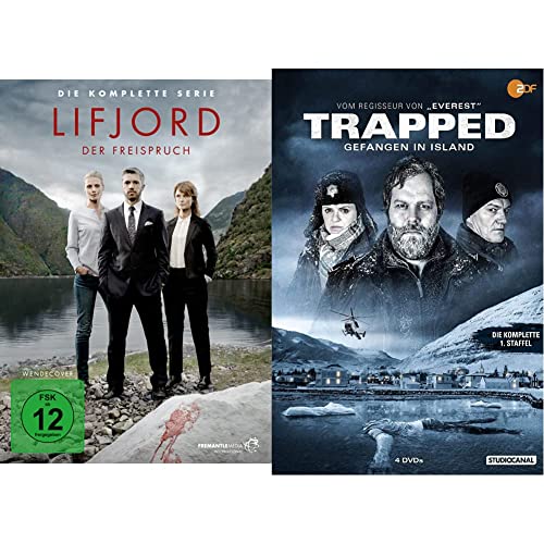 Lifjord - Der Freispruch - Staffel 1+2 (5 DVDs) (exklusiv bei Amazon.de) [Limited Edition] & Trapped - Gefangen in Island - Die komplette 1. Staffel [4 DVDs] von Koch Films