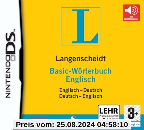 Langenscheidt Basic-Wörterbuch Englisch (NDS) von Koch International