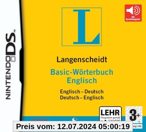 Langenscheidt Basic-Wörterbuch Englisch (NDS) von Koch International
