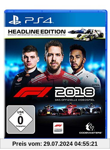F1 2018 Headline Edition [Playstation 4] von Koch Media GmbH
