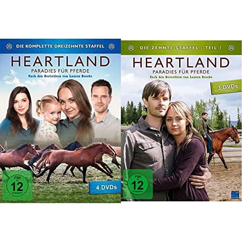 Heartland - Die dreizehnte Staffel [4 DVDs] & Heartland - Paradies für Pferde: Staffel 10.1 (Episode 1-9) [3 DVDs] von Koch Media GmbH