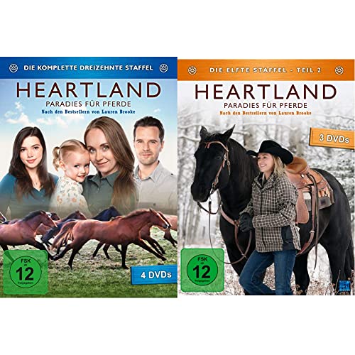 Heartland - Die dreizehnte Staffel [4 DVDs] & Heartland - Paradies für Pferde: Staffel 11.2 (Episode 10-18) [3 DVDs] von Koch Media GmbH