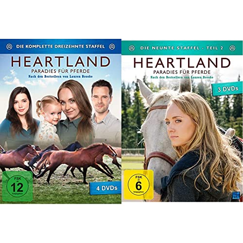 Heartland - Die dreizehnte Staffel [4 DVDs] & Heartland - Paradies für Pferde: Staffel 9.2 (Episode 10-18) [3 DVDs] von Koch Media GmbH