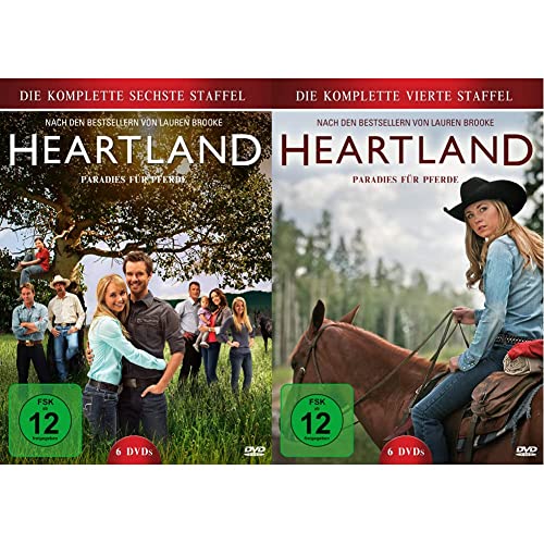 Heartland - Paradies für Pferde - Staffel 6 [6 DVDs] & Heartland - Paradies für Pferde - Staffel 4 [6 DVDs] von Koch Media GmbH