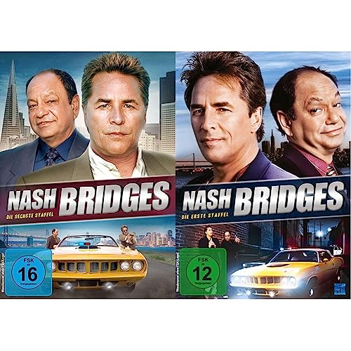 Nash Bridges - Die sechste Staffel [6 DVDs] & Nash Bridges - Die erste Staffel [2 DVDs] von Koch Media GmbH