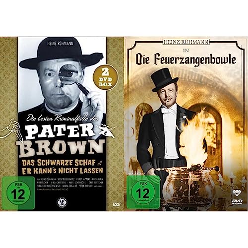 Pater Brown - Die besten Kriminalfälle [2 DVDs] & Die Feuerzangenbowle von Koch Media GmbH