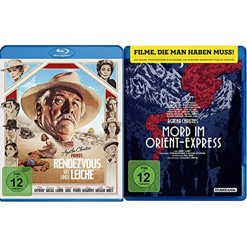 Poirot: Rendezvous mit einer Leiche [Blu-ray] & Mord im Orient-Express - Agatha Christie [Blu-ray] von Koch Media GmbH