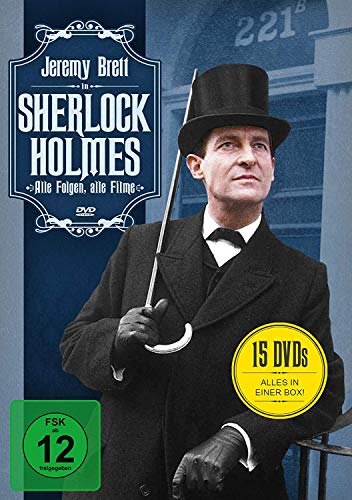 Sherlock Holmes - Alle Folgen, alle Filme (15 DVDs) von Koch Media GmbH