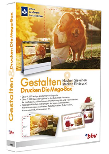 bhv Gestalten & Drucken Die Mega-Box von Koch Media GmbH