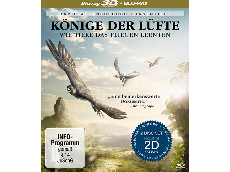 David Attenborough: Könige der Lüfte (2 Blu-rays) (3D/2D) 3D Blu-ray (+2D) von Koch Media Home Entertainment