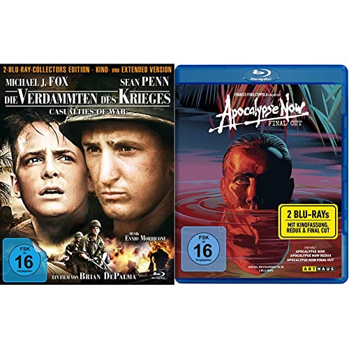 Die Verdammten des Krieges / Casualties of War - Extended Edition (2 BRs) [Blu-ray] [Collector's Edition] & Apocalypse Now (Kinofassung, Redux & Final Cut) [Blu-ray] von Koch Media Home Entertainment