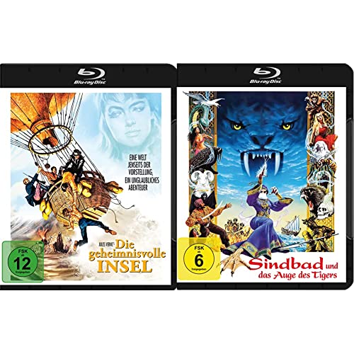 Die geheimnisvolle Insel (Mysterious Island) [Blu-ray] & Sindbad und das Auge des Tigers / Sinbad and the Eye of the Tiger (Blu-ray) von Koch Media Home Entertainment