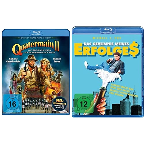 Quatermain 2 - Auf der Suche nach der geheimnisvollen Stadt (Blu-ray) & Das Geheimnis meines Erfolges (Blu-ray) von Koch Media Home Entertainment