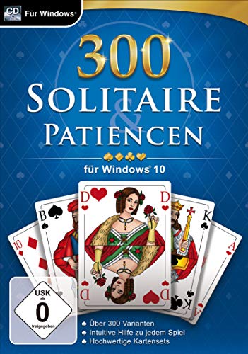 300 Solitaire & Patiencen (PC) von Koch Media