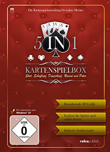 5 in 1 - Kartenspielebox (PC) von Koch Media