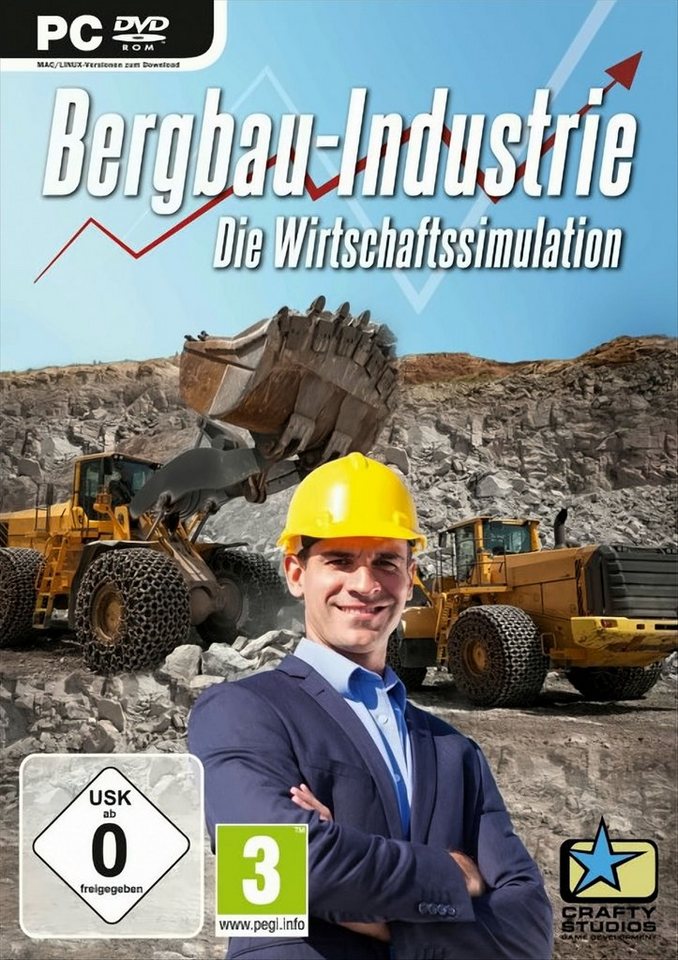 Bergbau-Industrie - Die Wirtschaftssimulation PC von Koch Media