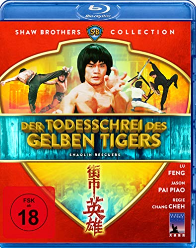Der Todesschrei des gelben Tigers - Shaolin Rescuers (Shaw Brothers Collection) (Blu-ray) von Plaion Pictures