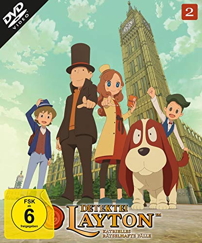 Detektei Layton - Katrielles rätselhafte Fälle: Volume 2 [2 DVDs] von Plaion Pictures