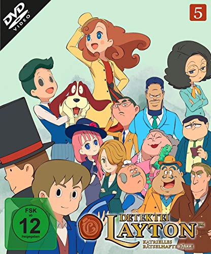 Detektei Layton - Katrielles rätselhafte Fälle: Volume 5 (Ep. 41-50) [2 DVDs] von Koch Media