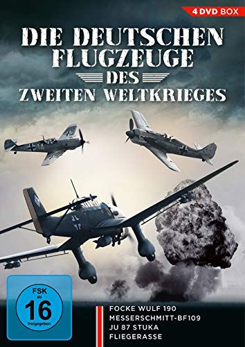 Die deutschen Flugzeuge des Zweiten Weltkrieges [4 DVDs] von PLAION PICTURES