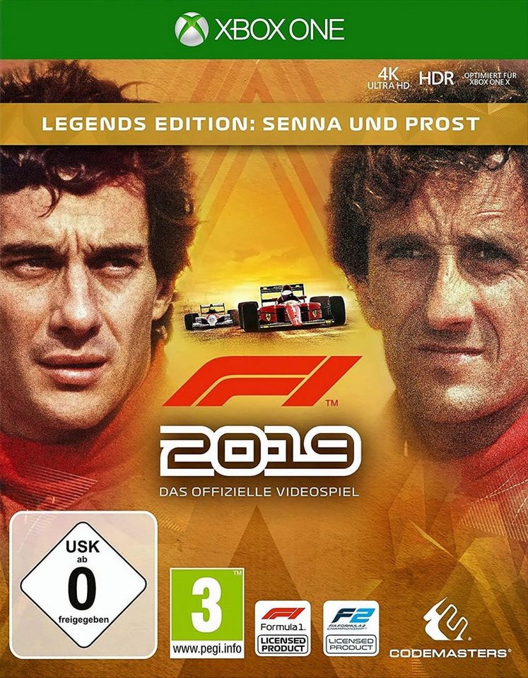 F1 2019 Legends Edition Xbox One von Koch Media