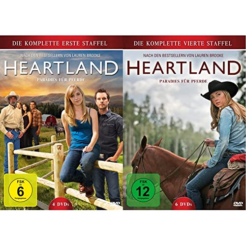 Heartland - Paradies für Pferde - Staffel 1 [4 DVDs] & Heartland - Paradies für Pferde - Staffel 4 [6 DVDs] von Koch Media