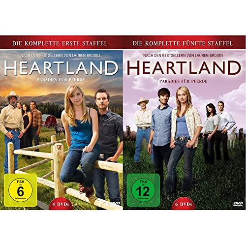 Heartland - Paradies für Pferde - Staffel 1 [4 DVDs] & Heartland - Paradies für Pferde - Staffel 5 [6 DVDs] von Koch Media